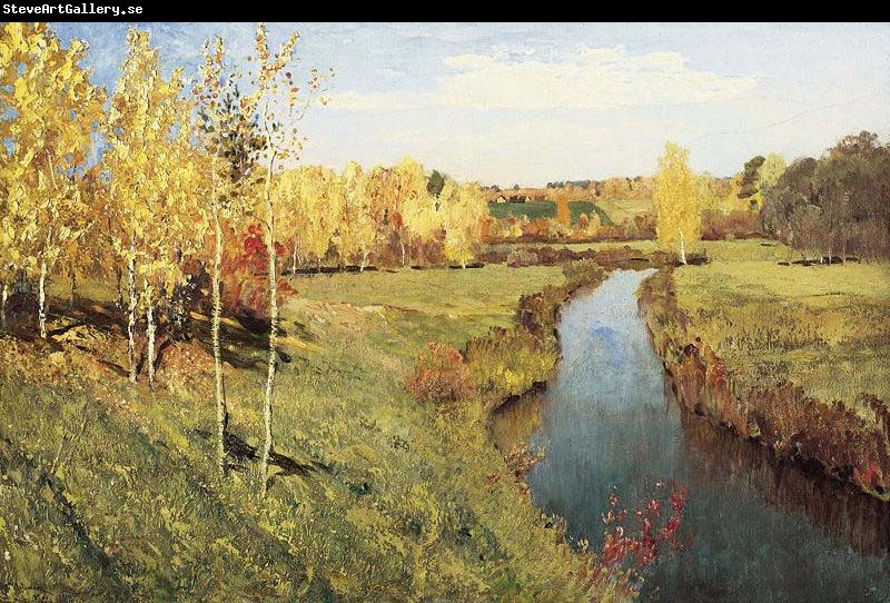 Isaac Levitan Golden Autumn